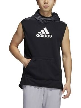 Men's Adidas AEROREADY Sleeveless Hoodie
